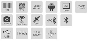 Janam XM5 Android PDA Barcode Scanner