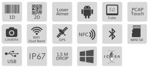 Janam XT2 Android 5 & Windows 10 PDA Scanner