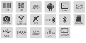 Unitech PA700 Android 4.7 Smart Barcode Scanner