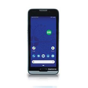Memor 20 Full Touch PDA, EMEA+ROW, Wi-Fi+LTE, Ultra-slim 2D Imager w Green Spot, Android v9 with GMS, Black Color (includes Battery, USB cable, Handstrap Light)