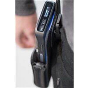 Holster for Memor 20, contains belt clip (compatible with all configurations including with or without Rubber Boot and with or without Pistol Grip)