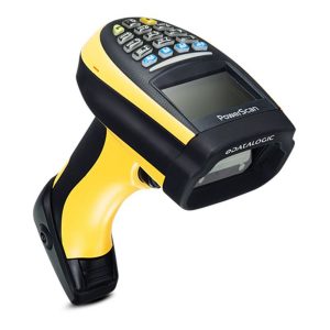 Datalogic PowerScan PM9500, 433 MHz, High Performance/Liquid Lens, Display/16-key Keypad, Removable Battery