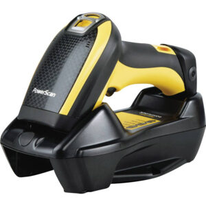 Datalogic PowerScan PM9501, Auto Range, USB Kit, 433MHz, Removable Battery (Kit inc. PM9501-AR433RB Scanner, BC9030-433 Base, EU Power Brick/Cord, CAB-438 Cable)